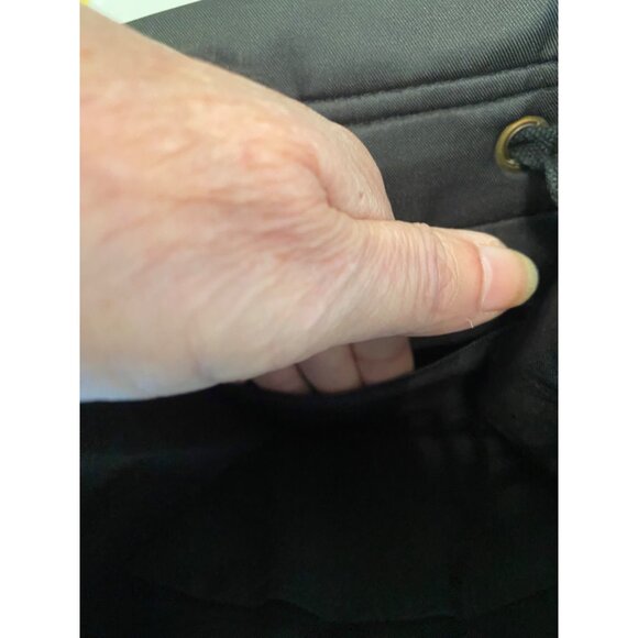 Purple Floral Embroidered Bohemian Backpack Purse Small - Picture 5 of 9